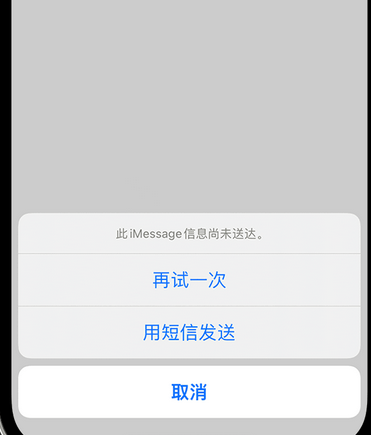 白云apple维修iPhone上无法正常发送iMessage信息