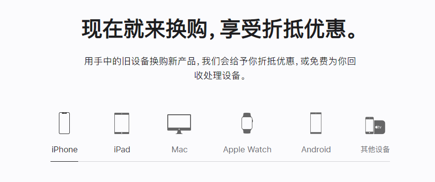 白云苹果手机维修分享iPhone以旧换新的去处 