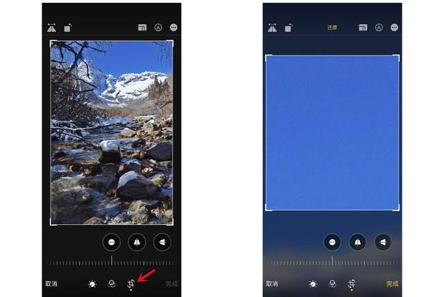 白云苹果手机维修分享iPhone手机如何使用裁剪功能隐藏照片 
