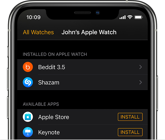 白云苹果手机维修分享如何在 Apple Watch 上下载应用 