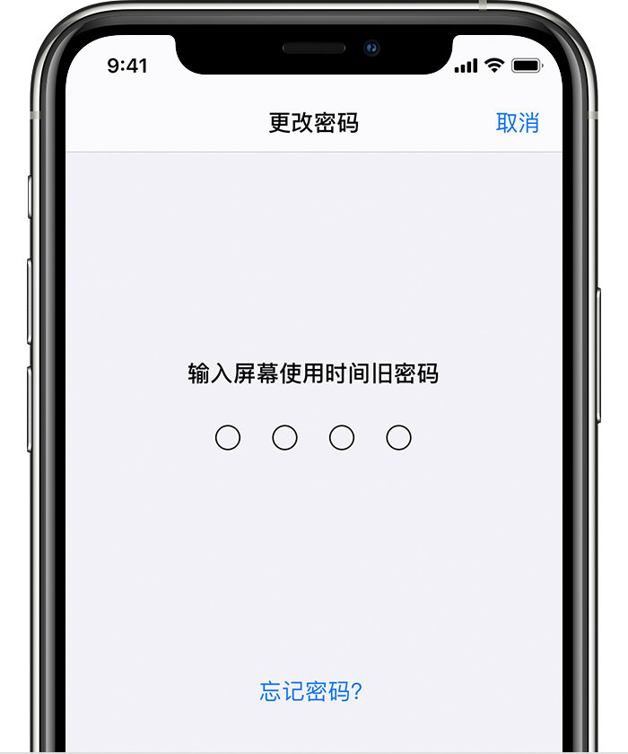 白云苹果手机维修分享iOS 14 忘记屏幕使用时间密码怎么办 